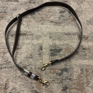 COACH Brown and Gold Adjustable Strap NWT